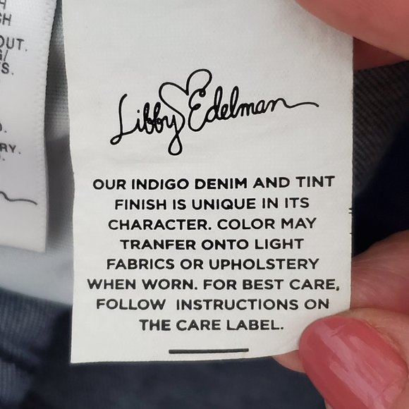 Libby Edelman Light Medium Wash Color Block Stretchy Denim Jean Skirt Size XS - Picture 11 of 13